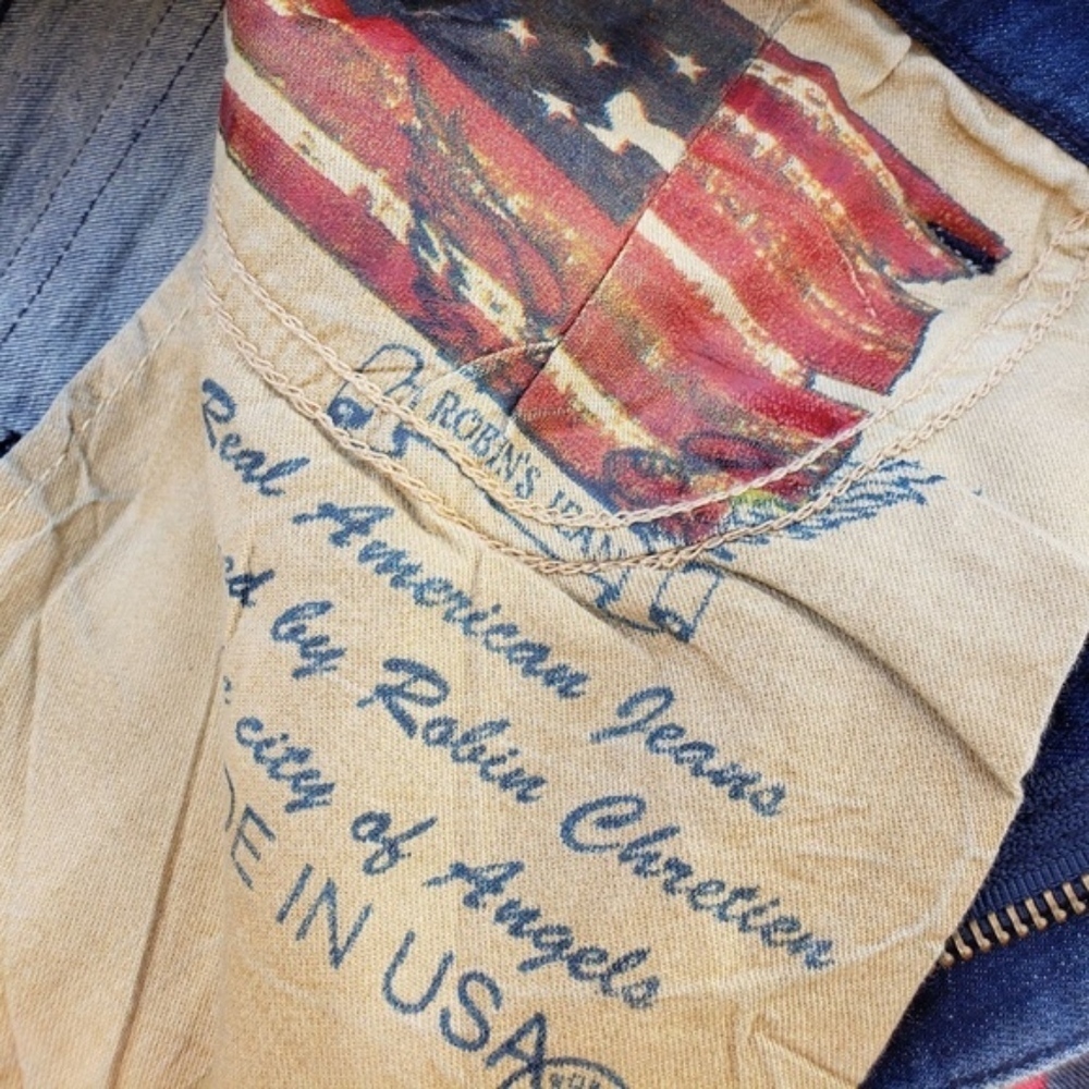 NEW ROBIN'S JEAN Tintin Slim Biker Coated - Picture 8 of 8